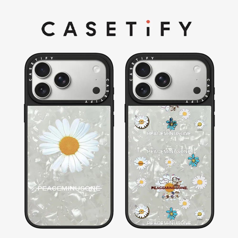 Peat Pellet Tray - CASETiFY PEACEMINUSONE Daisy Serie Handyhülle für