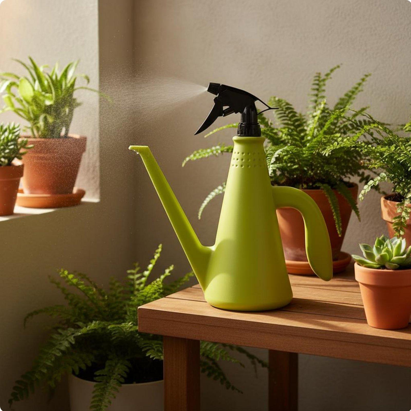 Misting Bottle Fine - Gießsprüher Mehrzweck-Feinnebel- und Strahlendüse für Gartengewässerung
