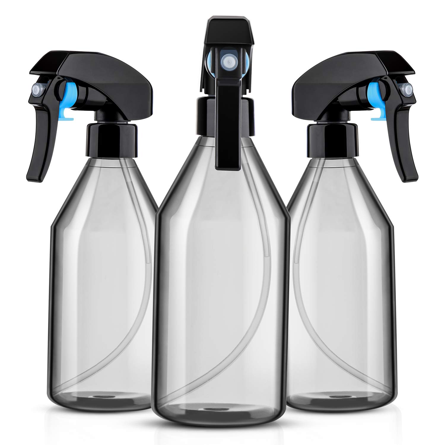 Misting Bottle Fine - 3er-Pack Sprühflaschen, 10-Unzen-Kunststoff-Sprühflaschen, Sprühgerät mit feinem