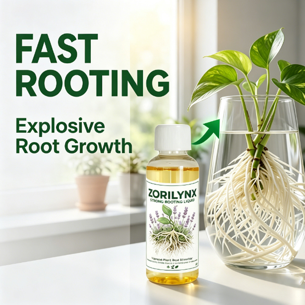 Rooting Hormone Powder - 35ml Starkes Wurzelstimulationsmittel, Kräftiger Pflanzenwurzel-Stimulator für