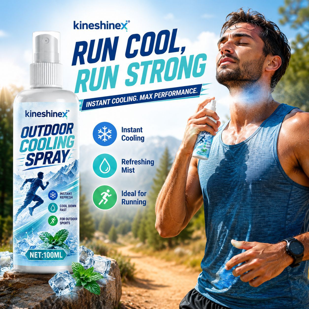 Outdoor-Kühlspray 100ml – Sofo – Misting Bottle Fine Bewertung und Preis