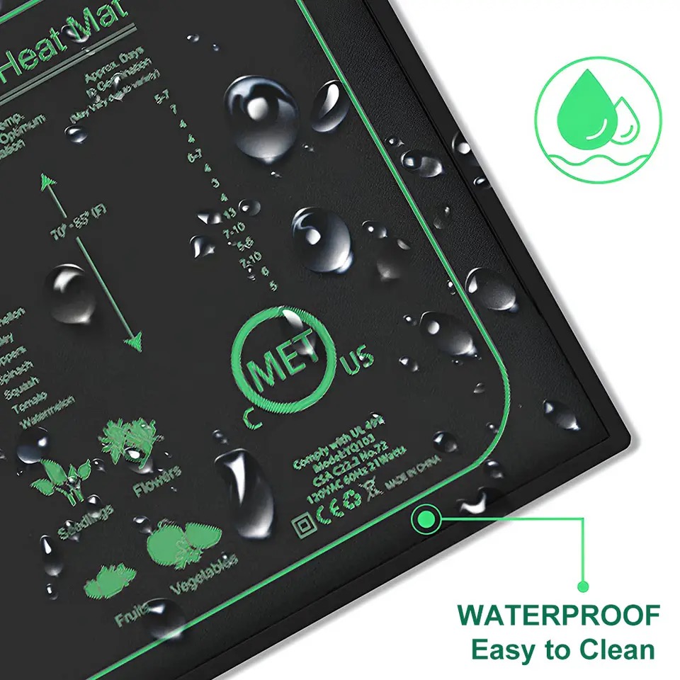 10/25/50CM Keimling-Heizmatte  – Rooting Gel Clone Bewertung und Preis