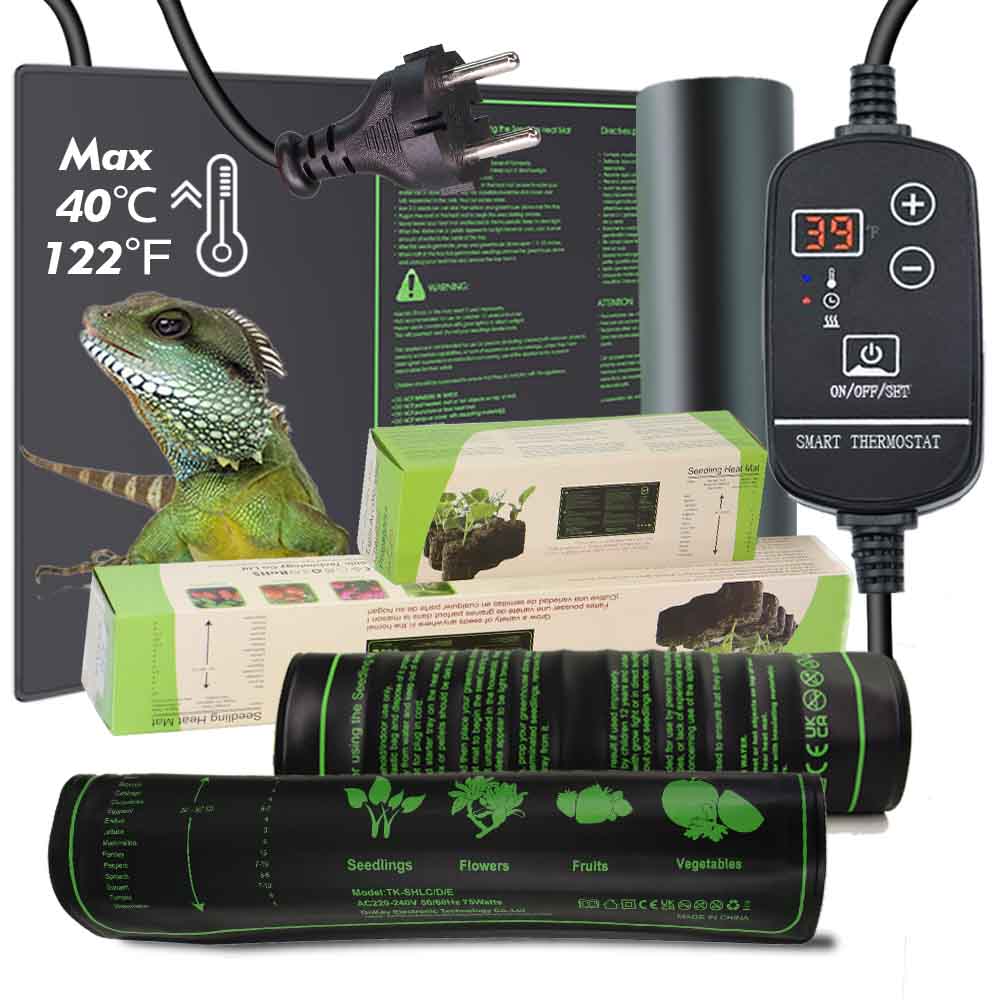 7-100w Pflanzen Heizkissen mit – Heat Mat Seedling Bewertung und Preis