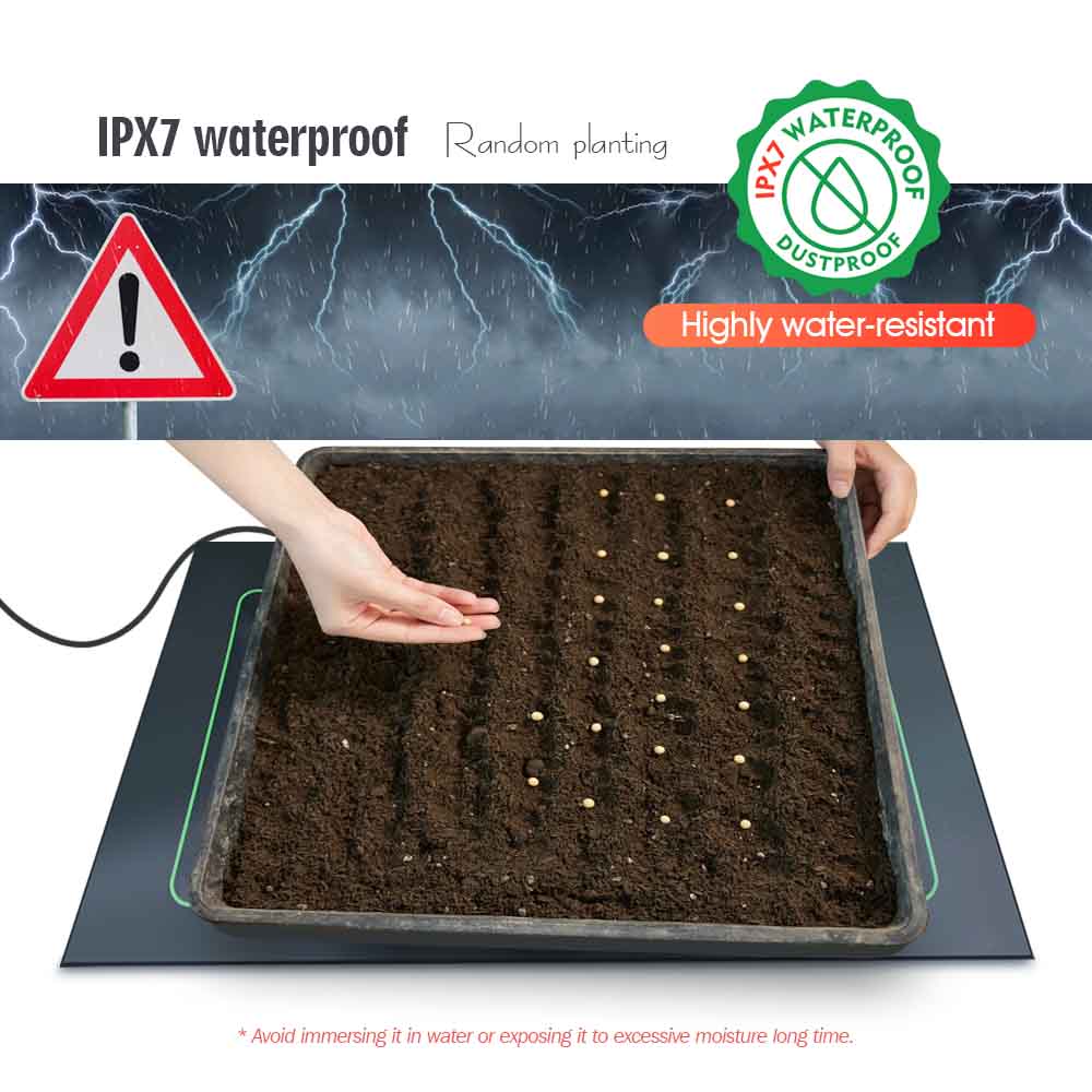 7-100w Pflanzen Heizkissen mit – Heat Mat Seedling Bewertung und Preis
