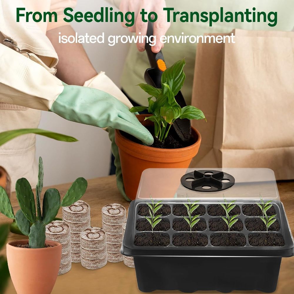 4er-Pack Anzuchtschalen mit 50 – Peat Pellet Tray Bewertung und Preis