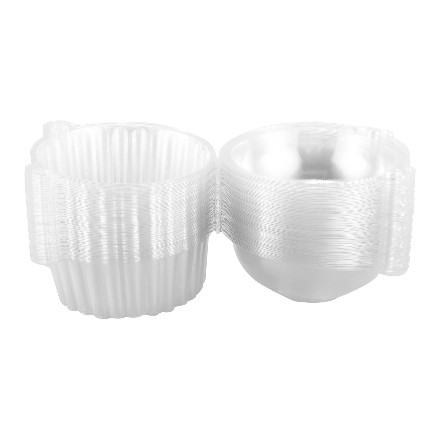 AA77 50 x Einzelner Transparen – Plastic Dome Clear Bewertung und Preis