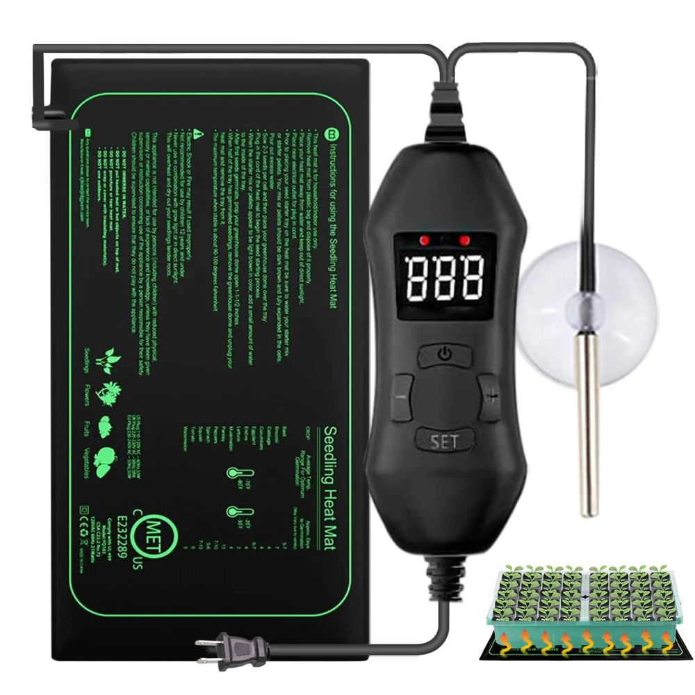 50 W EU-US/UK/AU Einstellbare  – Heat Mat Seedling Bewertung und Preis