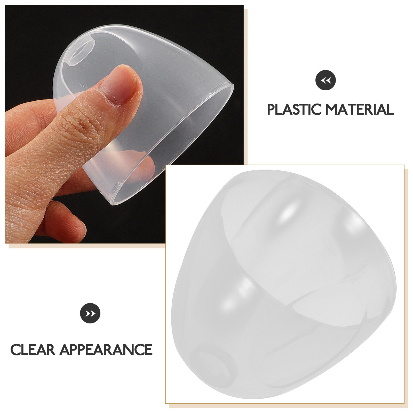 Ersatz-Kunststoff-Babyflaschen – Plastic Dome Clear Bewertung und Preis