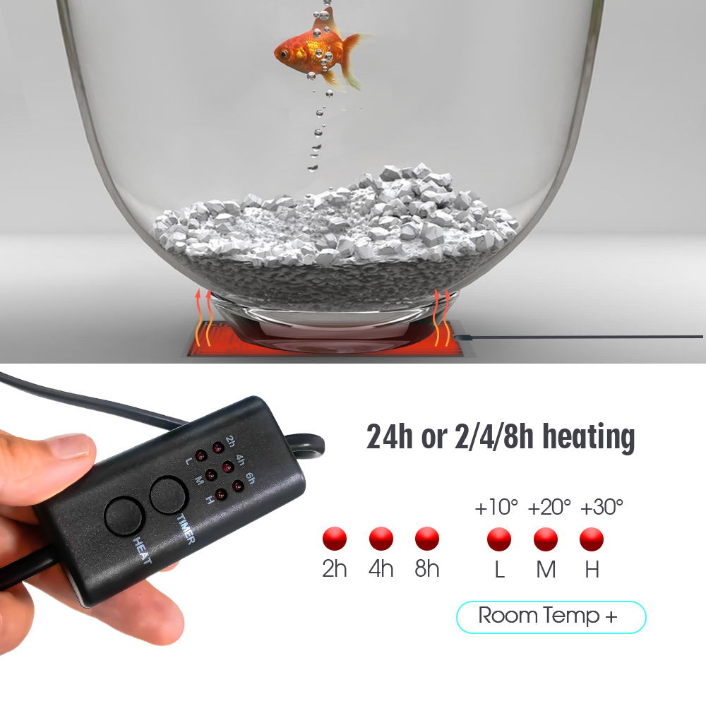 EU-Stecker 5-20w Reptilien ein – Heat Mat Seedling Bewertung und Preis